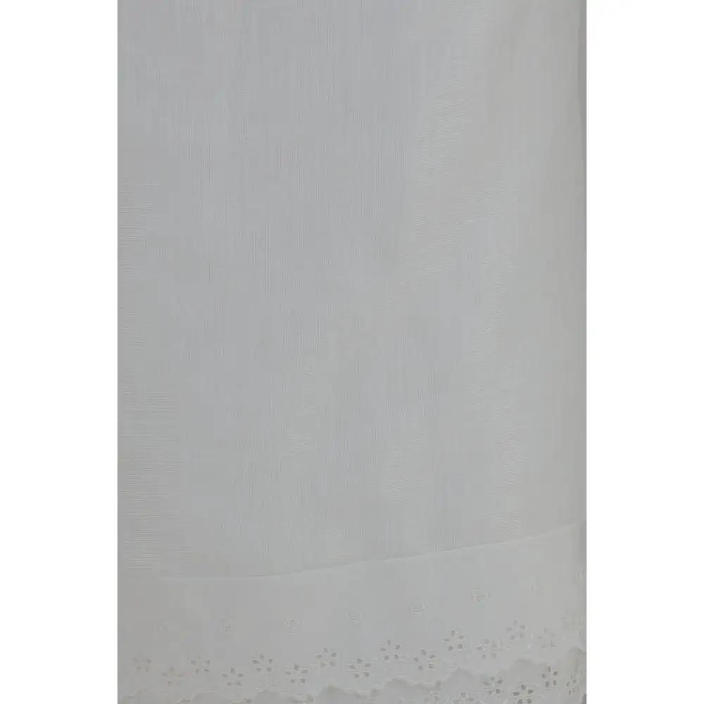 Magda Butrym White Cotton Midi Skirt