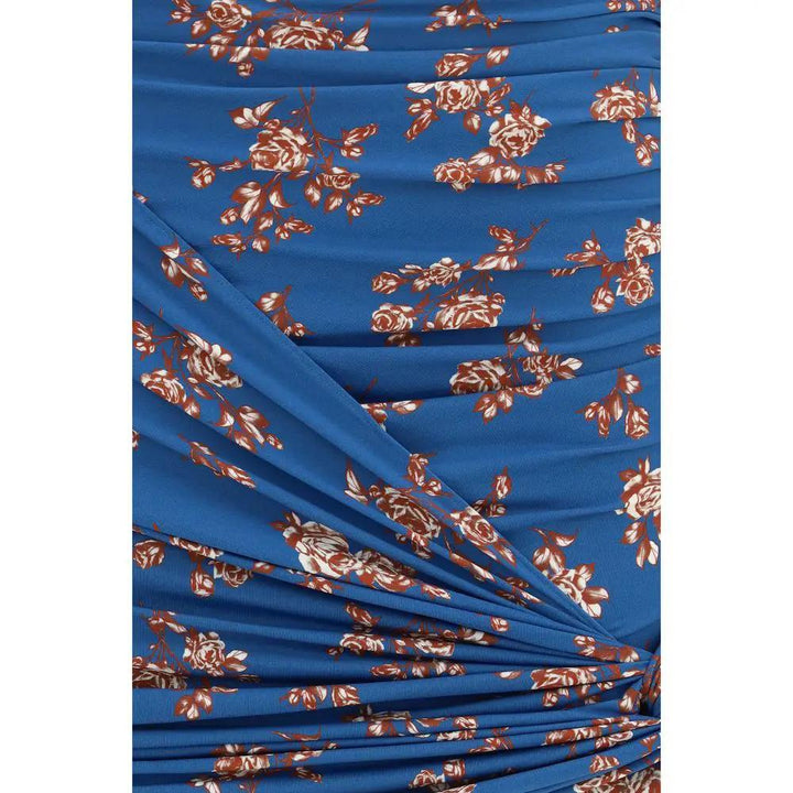 Magda Butrym Blue Polyamide Mini Skirt