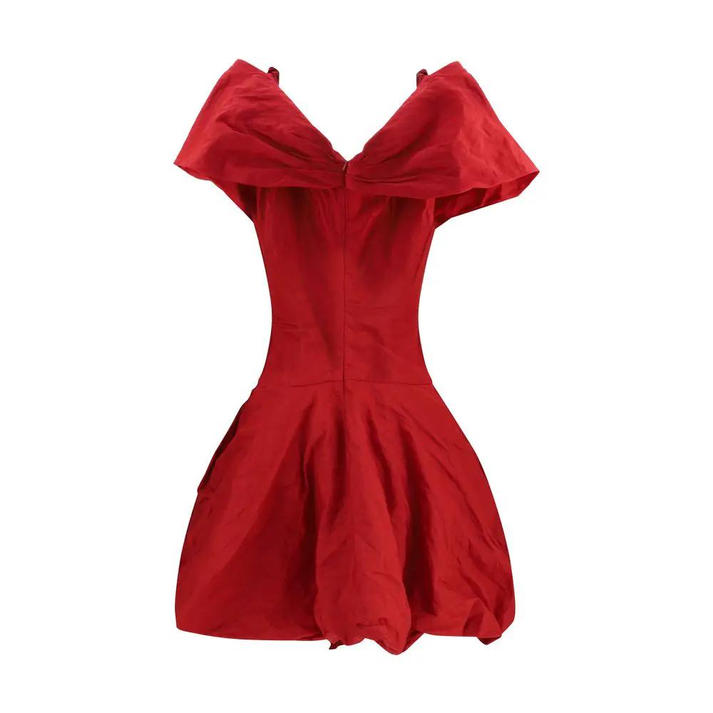 Magda Butrym Sample Sale | Magda Butrym Multicolor Cotton Cocktail Dress - | Designer outlet