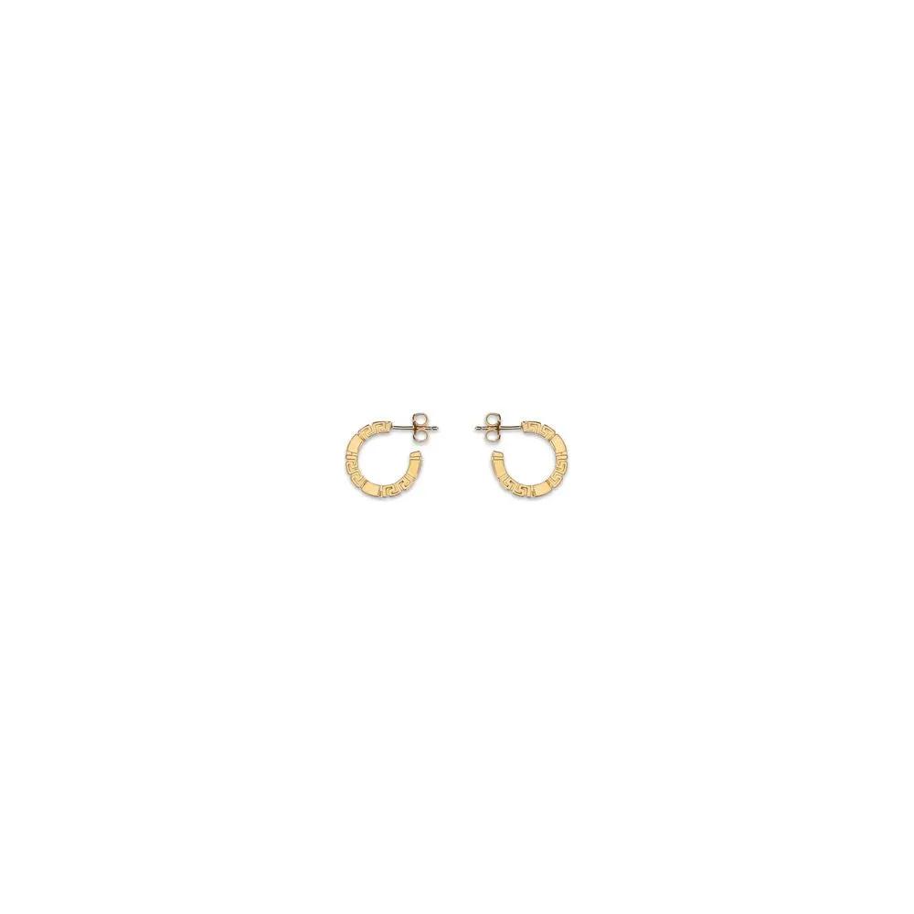 Versace Gold Brass Earrings