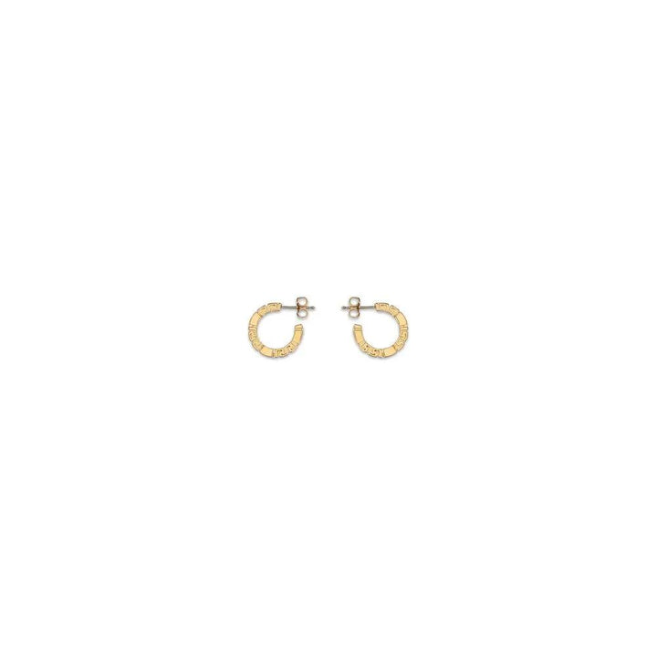 Versace Gold Brass Earrings