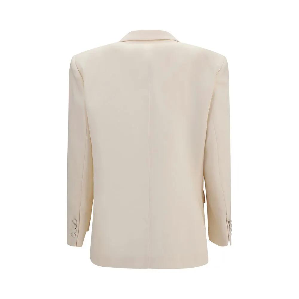 Magda Butrym Sample Sale | Magda Butrym Beige Cotton Blazer - | Designer outlet