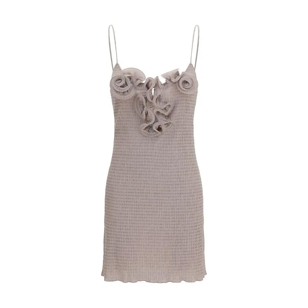 Magda Butrym Beige Lyocell Casual Dress