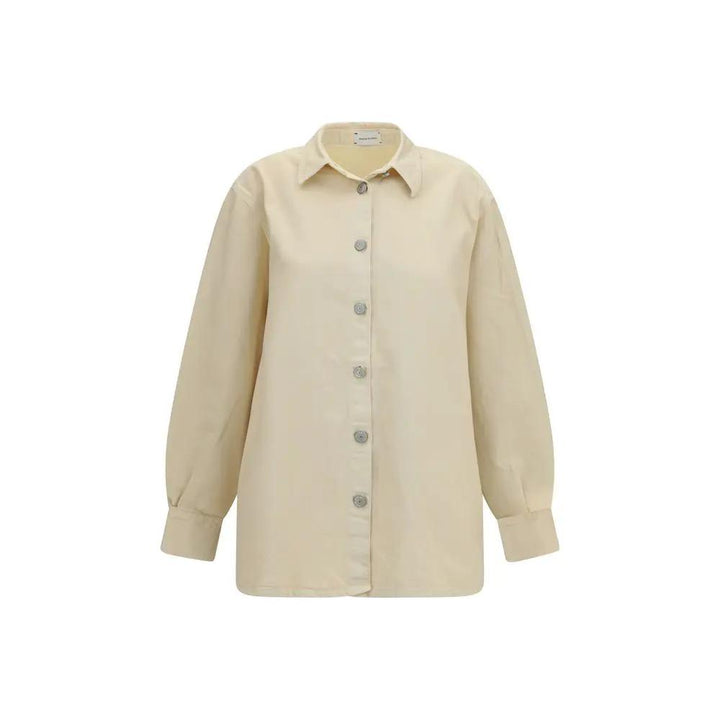 Magda Butrym Beige Denim Shirt