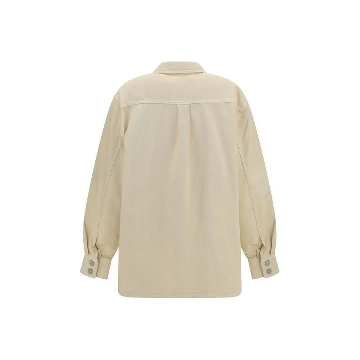Magda Butrym Beige Denim Shirt