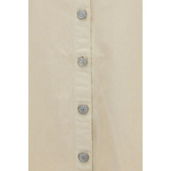Magda Butrym Beige Denim Shirt