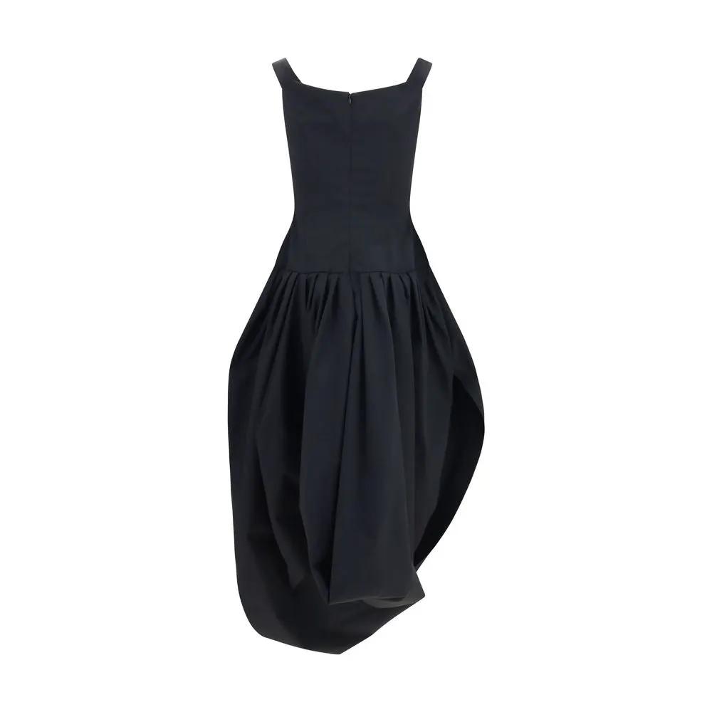 Magda Butrym Black Polyester Casual Dress