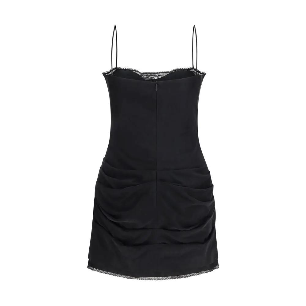 Magda Butrym Sample Sale | Magda Butrym Black Silk Cocktail Dress - | Designer outlet