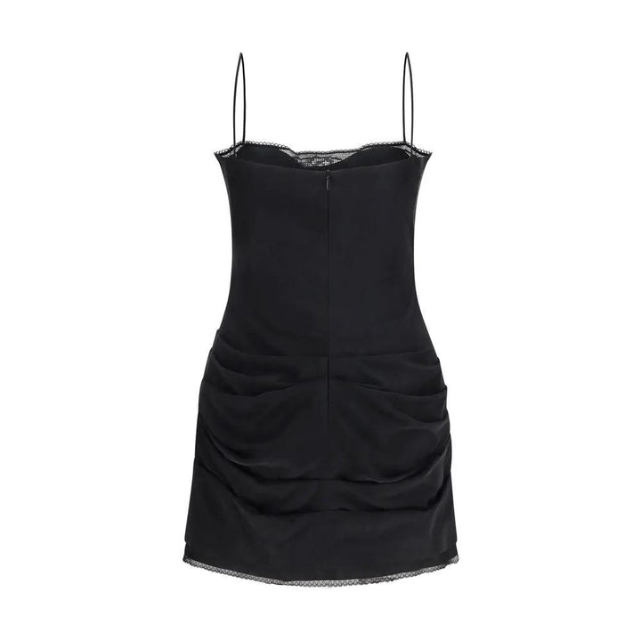 Magda Butrym Black Silk Cocktail Dress