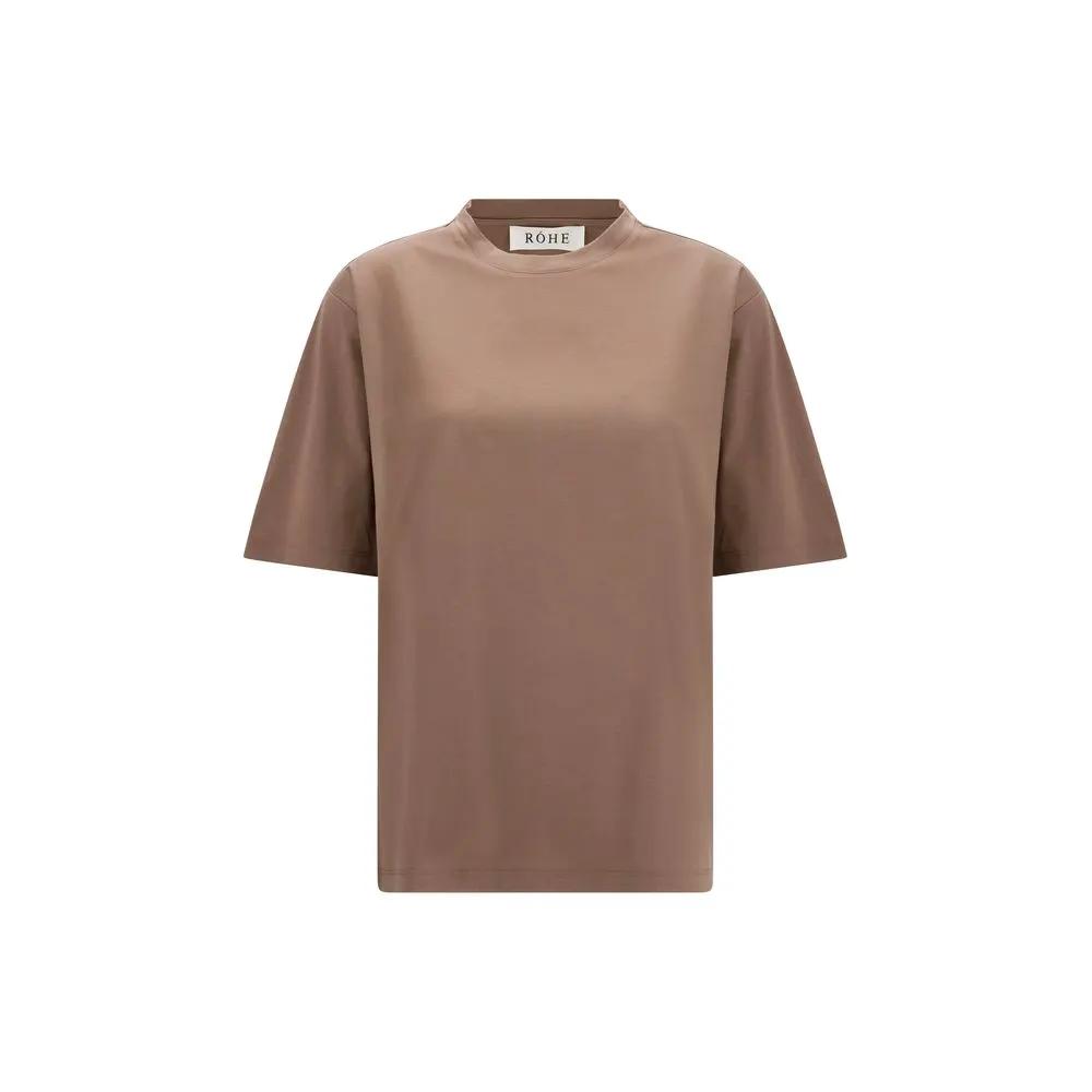 Rohe Brown Cotton T-Shirt
