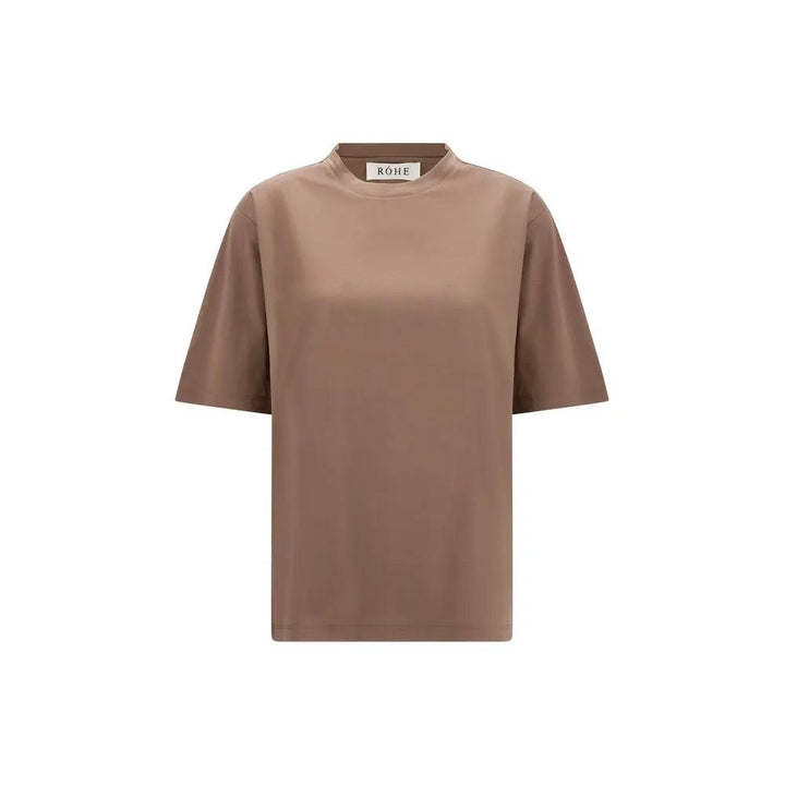 Rohe Brown Cotton T-Shirt