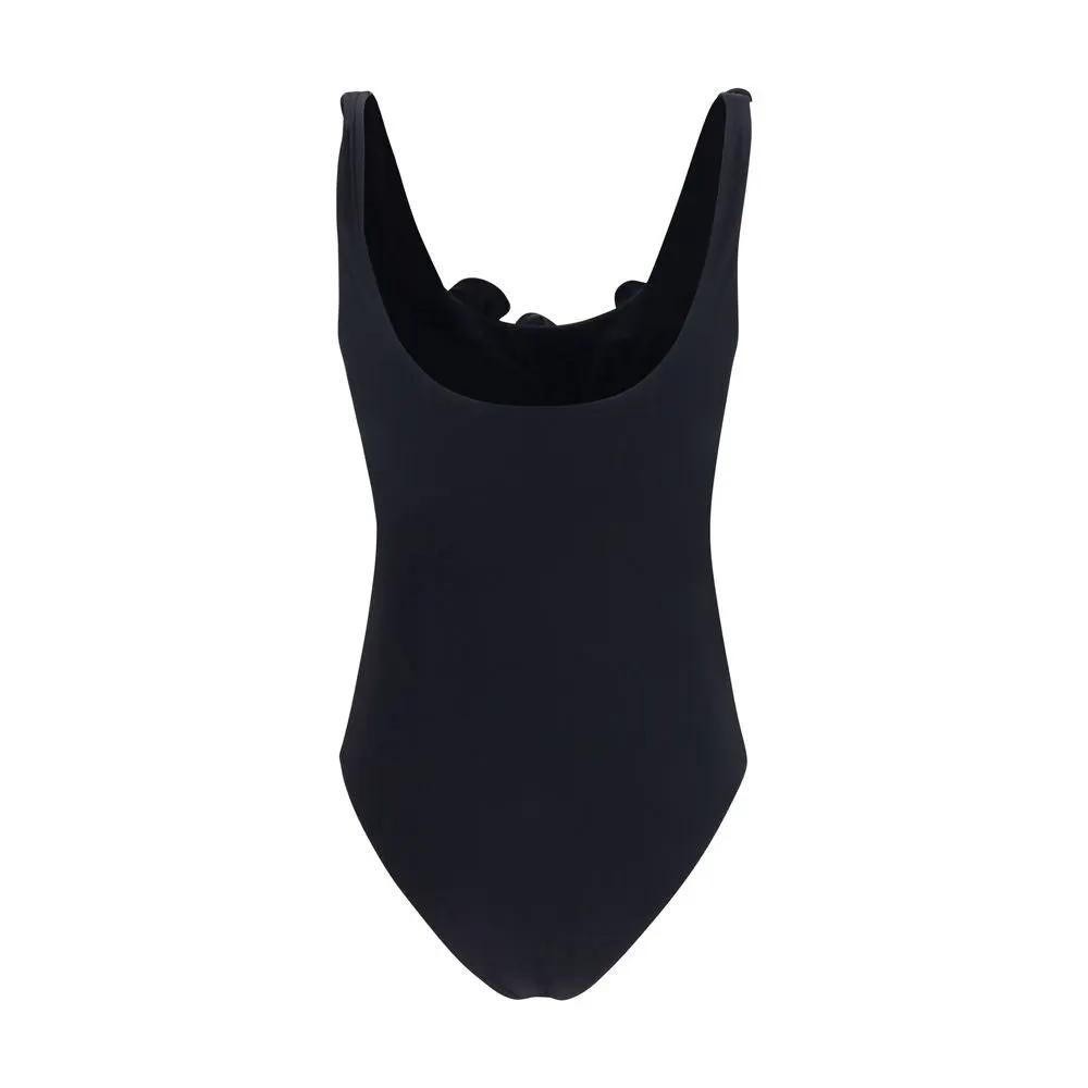 Magda Butrym Black Polyamide One-Piece Swimsuit
