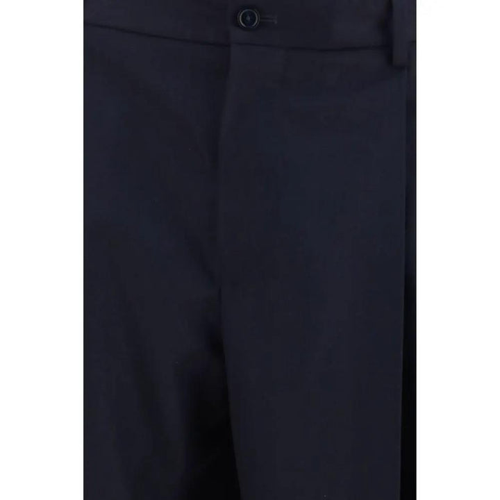 Dolce &amp; Gabbana Blue Wool Oves Aries Dress Pants