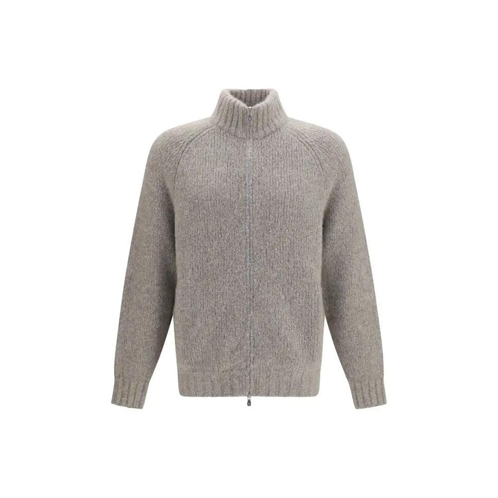 Brunello Cucinelli Gray Cashmere Cardigan