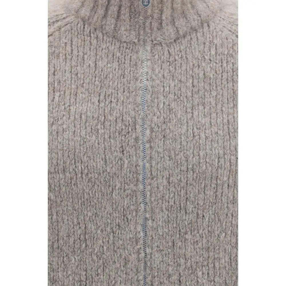 Brunello Cucinelli Gray Cashmere Cardigan