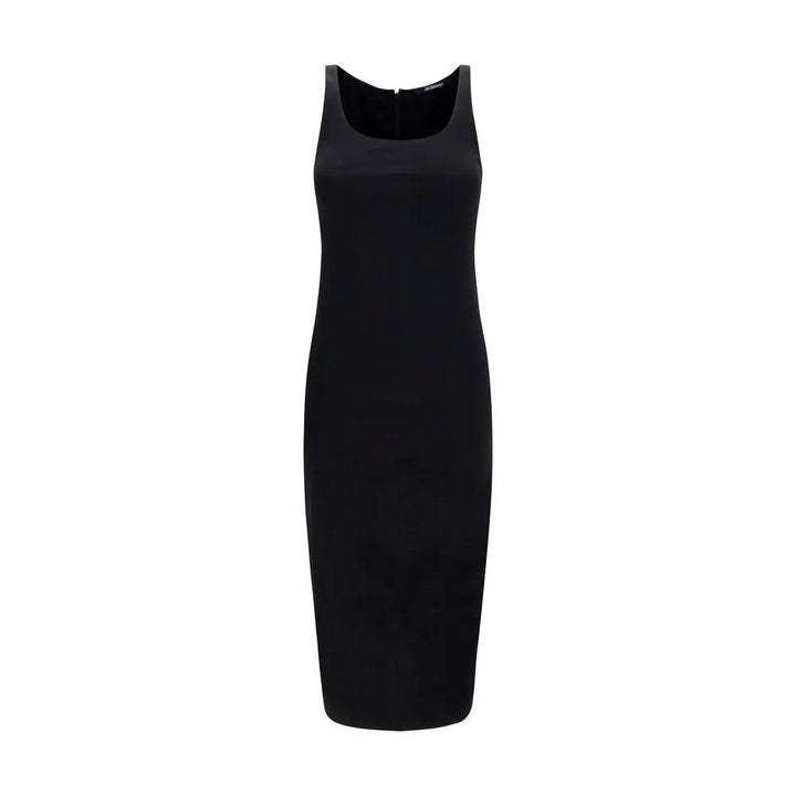 Jacquemus Black Viscose Cocktail Dress