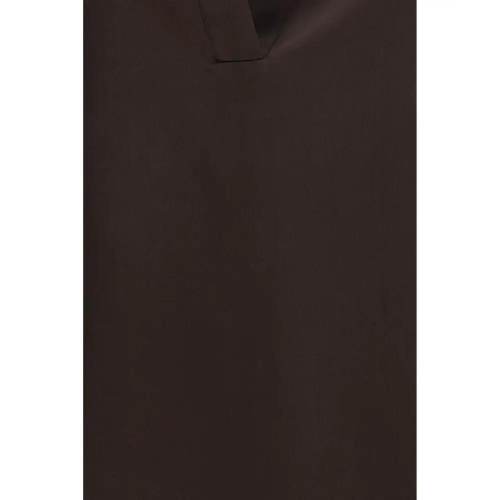 Tom Ford Brown Silk Dress Shirt