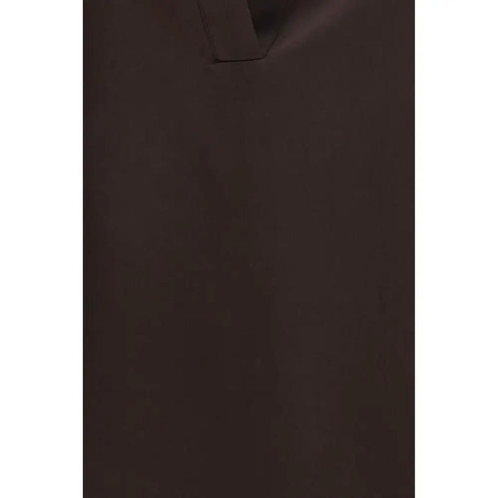 Tom Ford Brown Silk Dress Shirt