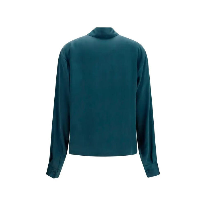 Tom Ford Blue Silk Shirt