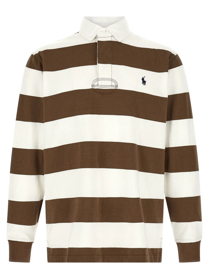 Polo Ralph Lauren Brown Cotton Polo Shirt