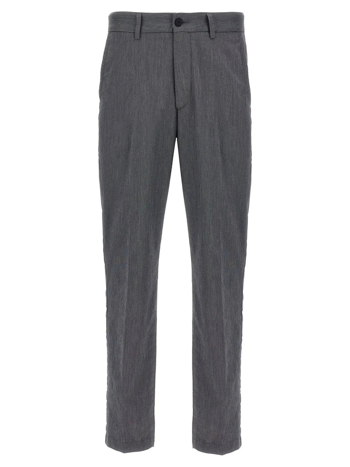 Hugo Boss Blue Cotton Casual Pants