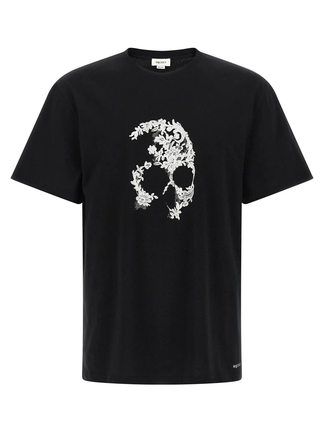 Alexander McQueen Bicolor Cotton T-Shirt