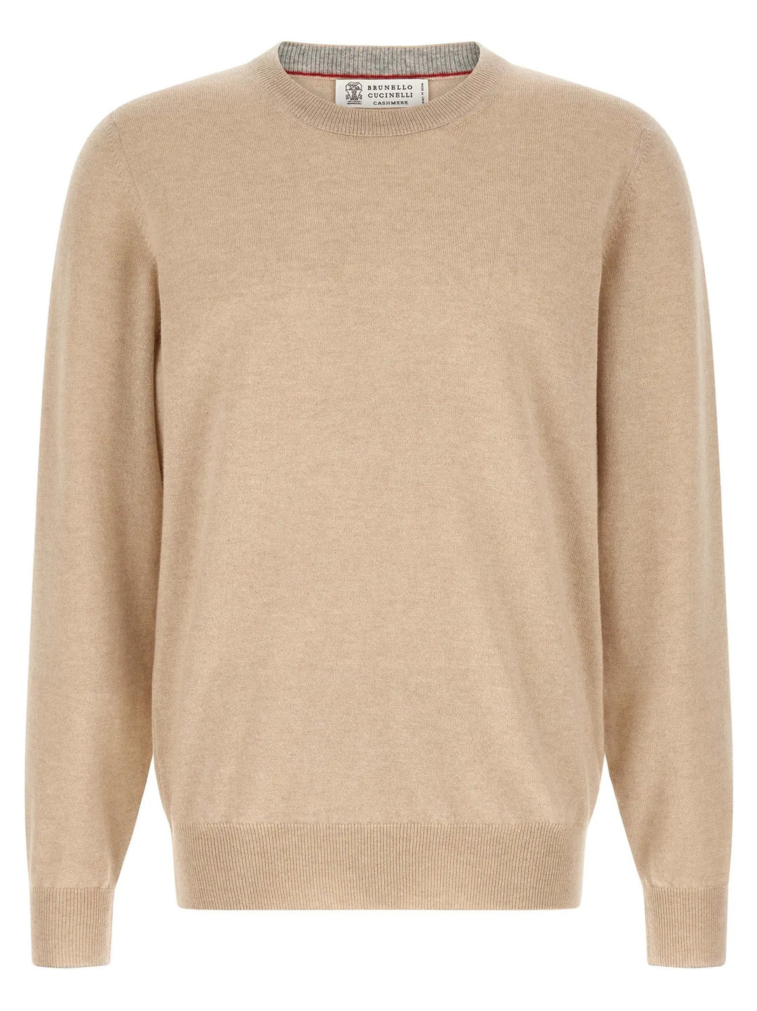 Brunello Cucinelli Beige Cashmere Cardigan