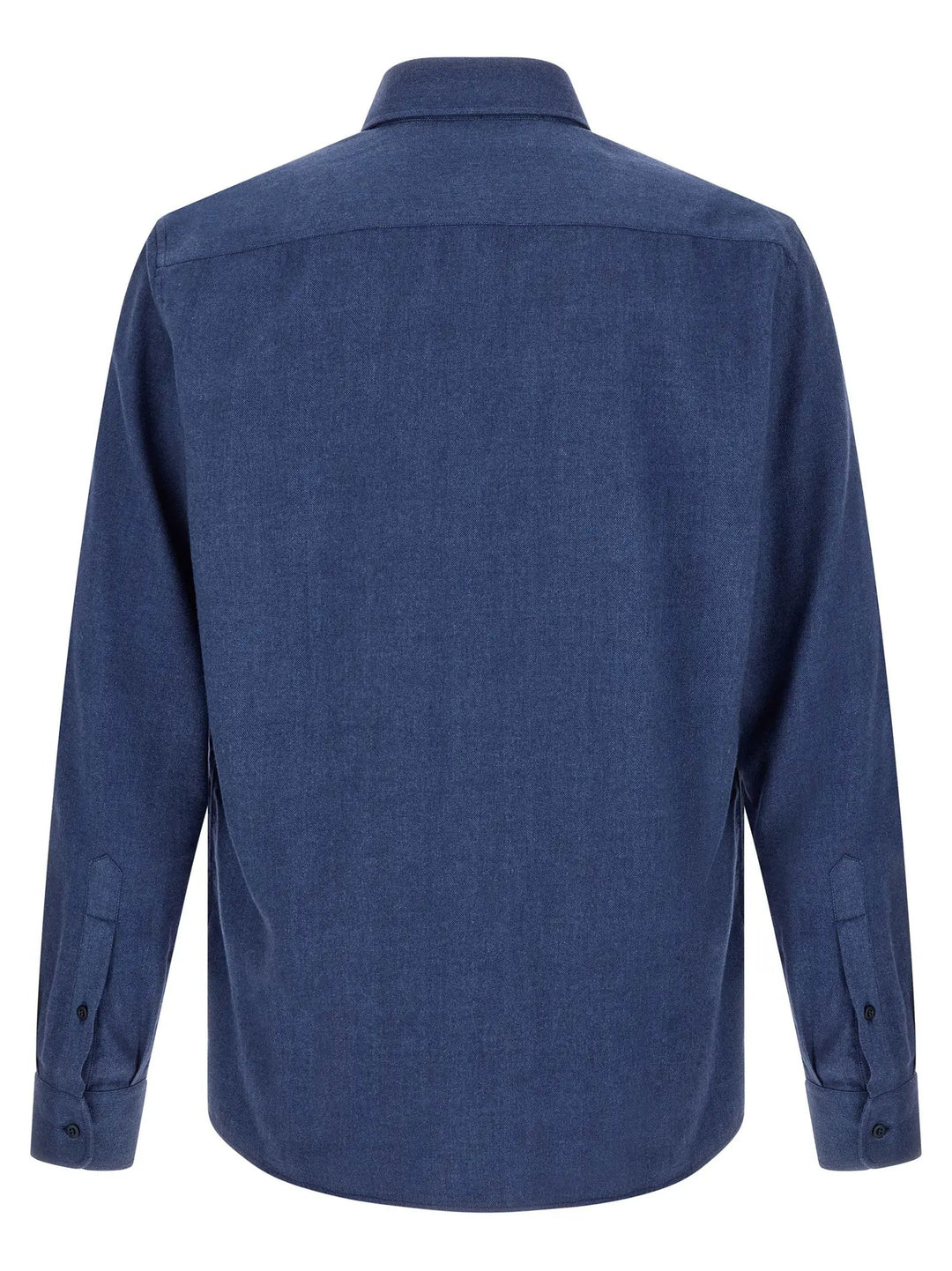 Brunello Cucinelli Blue Cotton Blouse