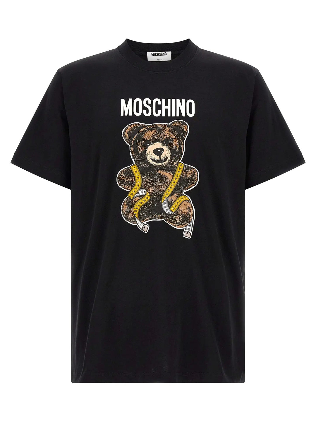 Moschino Black Cotton T-Shirt