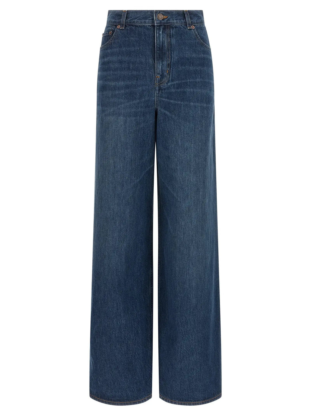 Chloé Blue Cotton Jeans Denim