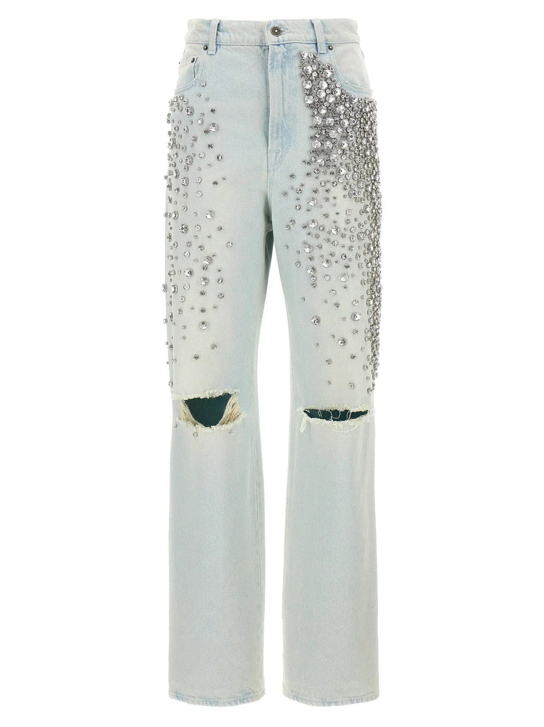 Golden Goose Blue Cotton Jeans Denim