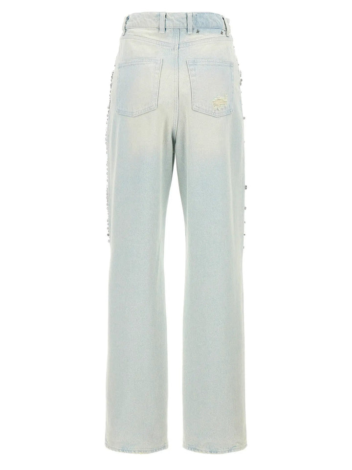 Golden Goose Blue Cotton Jeans Denim