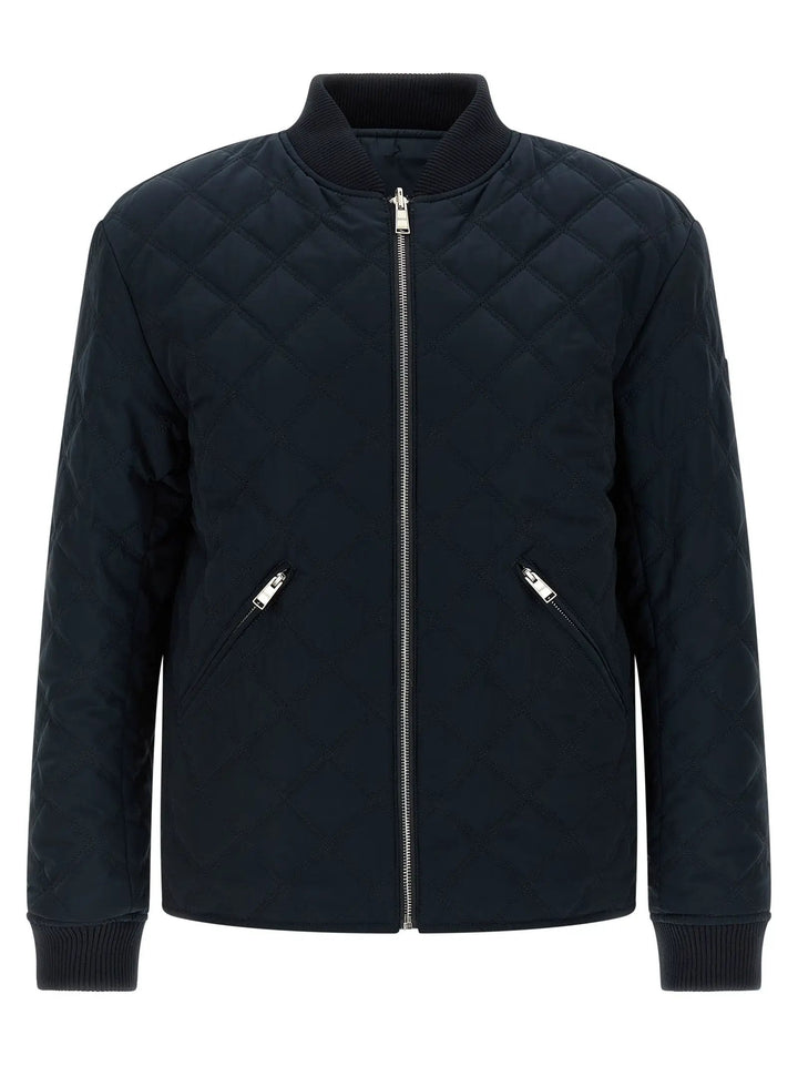Hugo Boss Blue Polyester Bomber