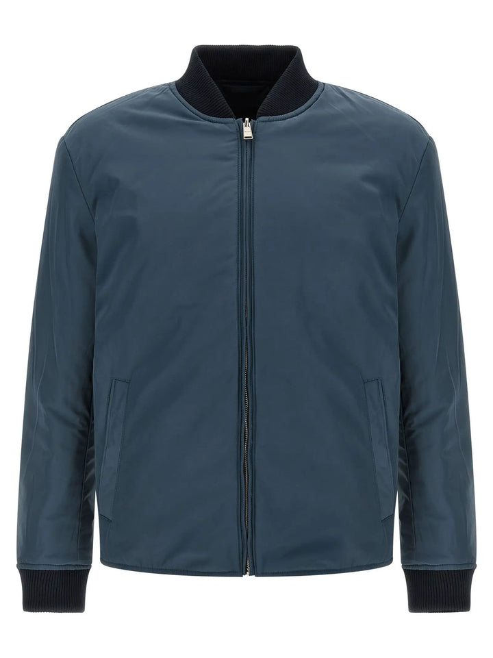 Hugo Boss Blue Polyester Bomber