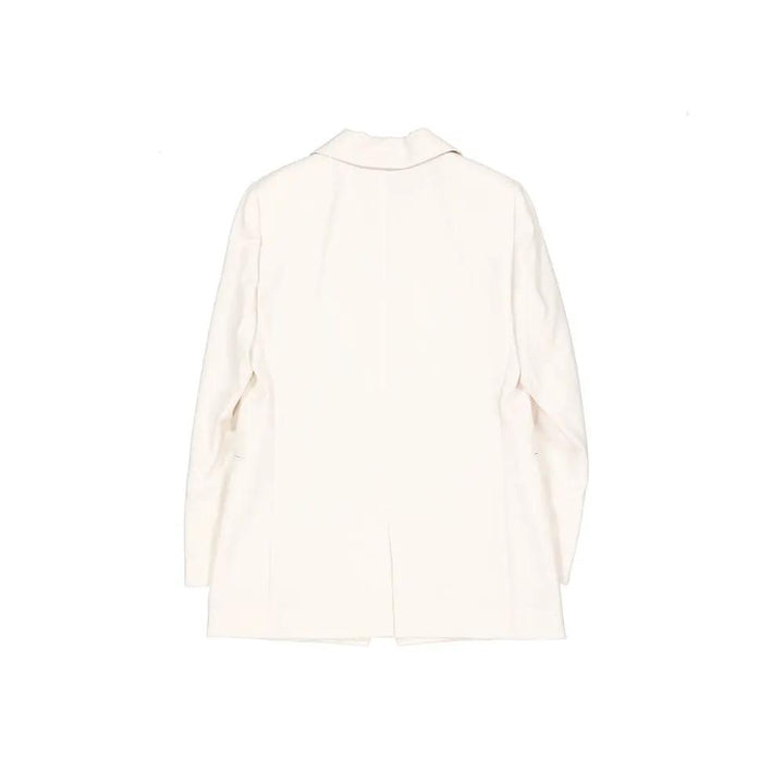 Brunello Cucinelli White Virgin Wool Blazer
