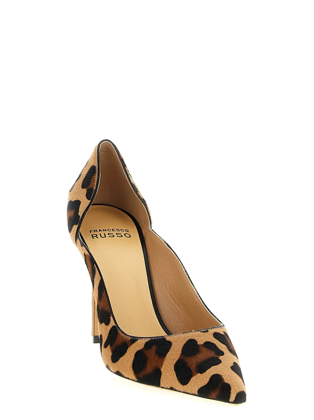 Francesco Russo Sample Sale | Francesco Russo Multicolor Goatskin High Heel Pumps - | Designer outlet