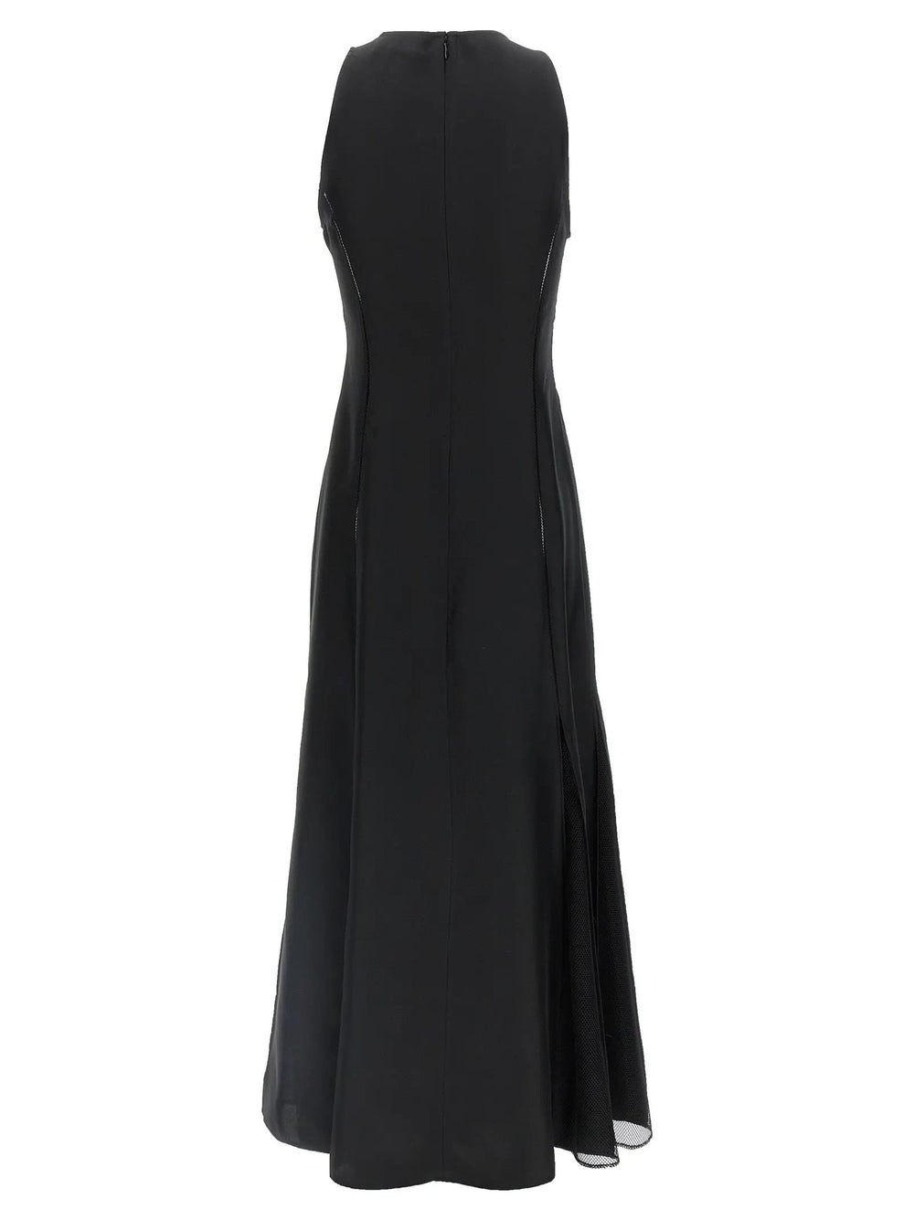 Loulou De Saison Sample Sale | Loulou De Saison Black Silk Midi Dress - | Designer outlet