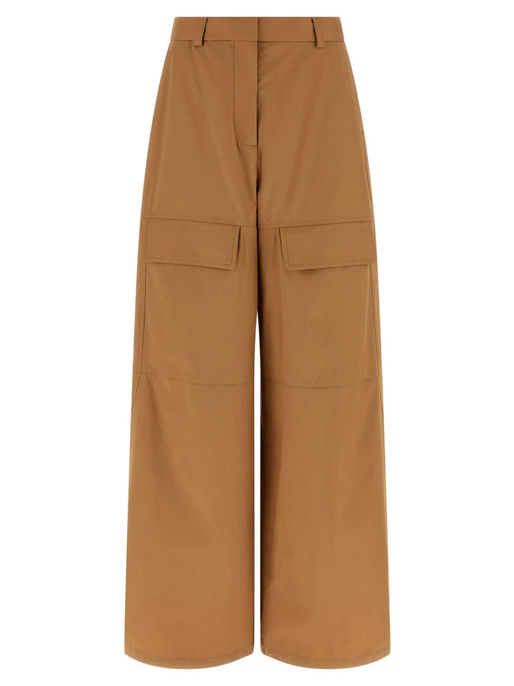 Stella McCartney Beige Cotton Cargo Pants