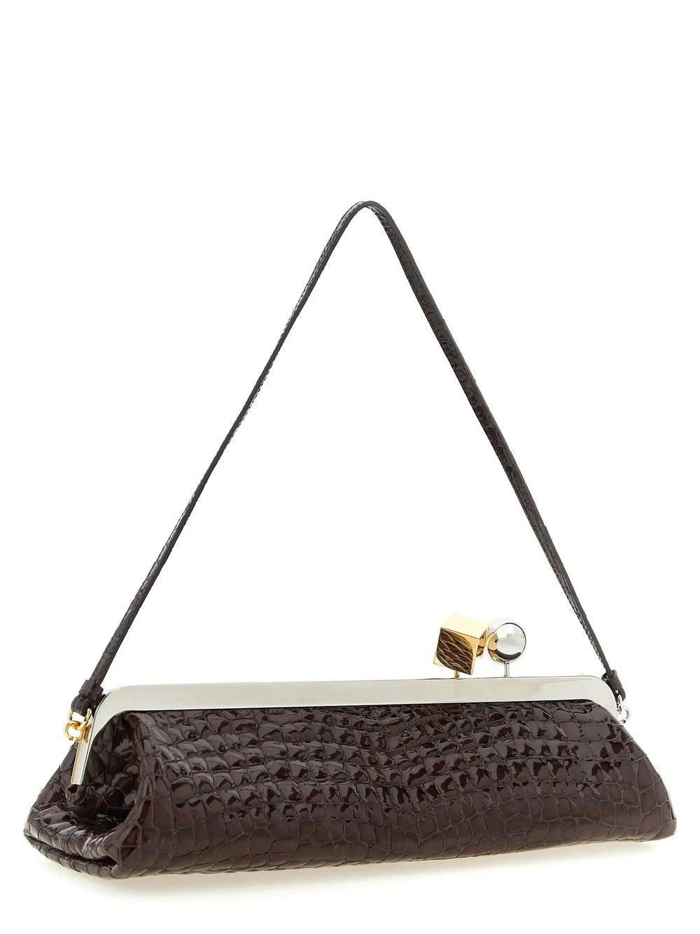 Jacquemus Sample Sale | Jacquemus Brown Goatskin Clutch Bag - | Designer outlet