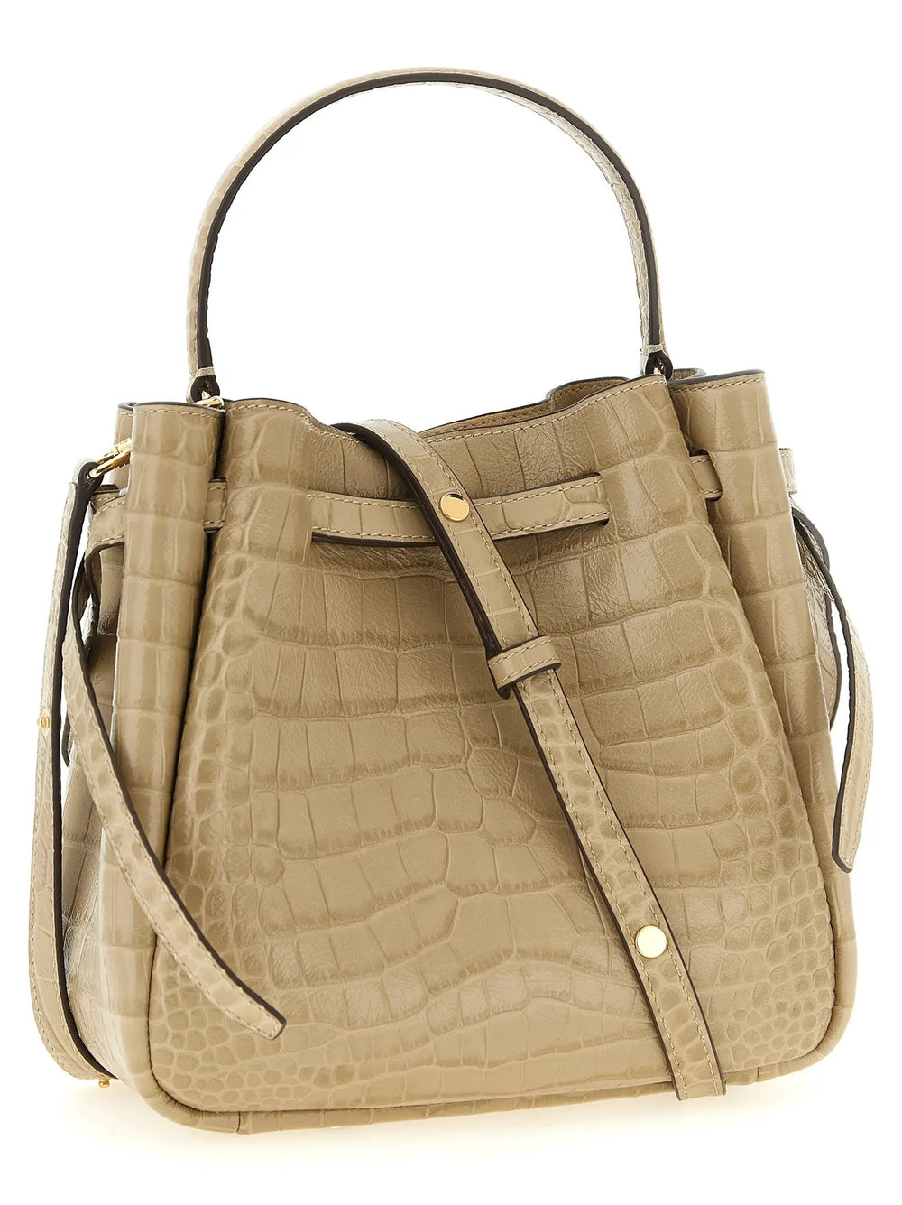 Tory Burch Sample Sale | Tory Burch Beige Cowhide Shoulder Bag - | Designer outlet