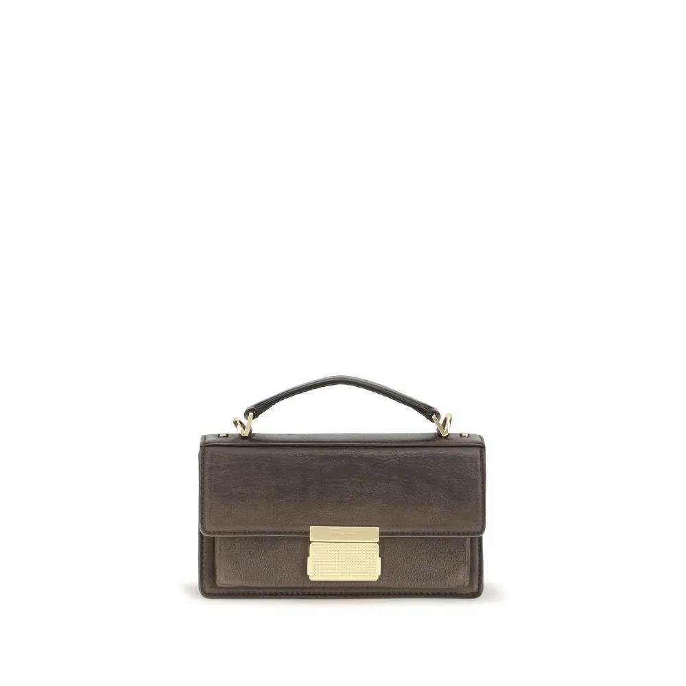 Golden Goose Sample Sale | Golden Goose Brown Calf Leather Bos Taurus Handbag - | Designer outlet
