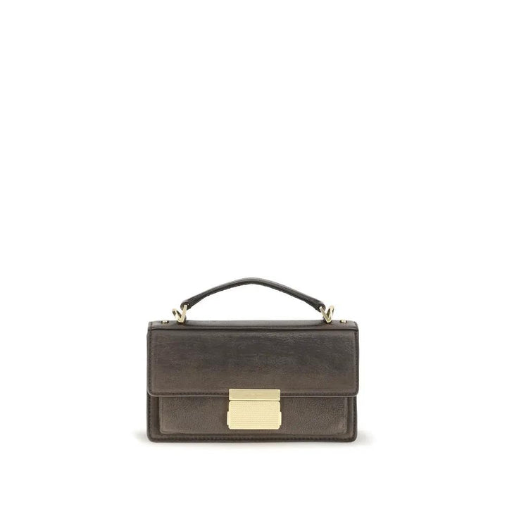 Golden Goose Sample Sale | Golden Goose Brown Calf Leather Bos Taurus Handbag - | Designer outlet