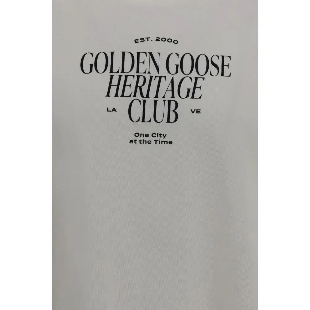 Golden Goose Sample Sale | Golden Goose White Cotton T-Shirt - | Designer outlet
