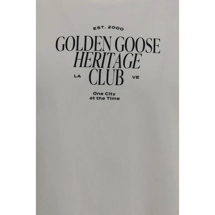 Golden Goose Sample Sale | Golden Goose White Cotton T-Shirt - | Designer outlet