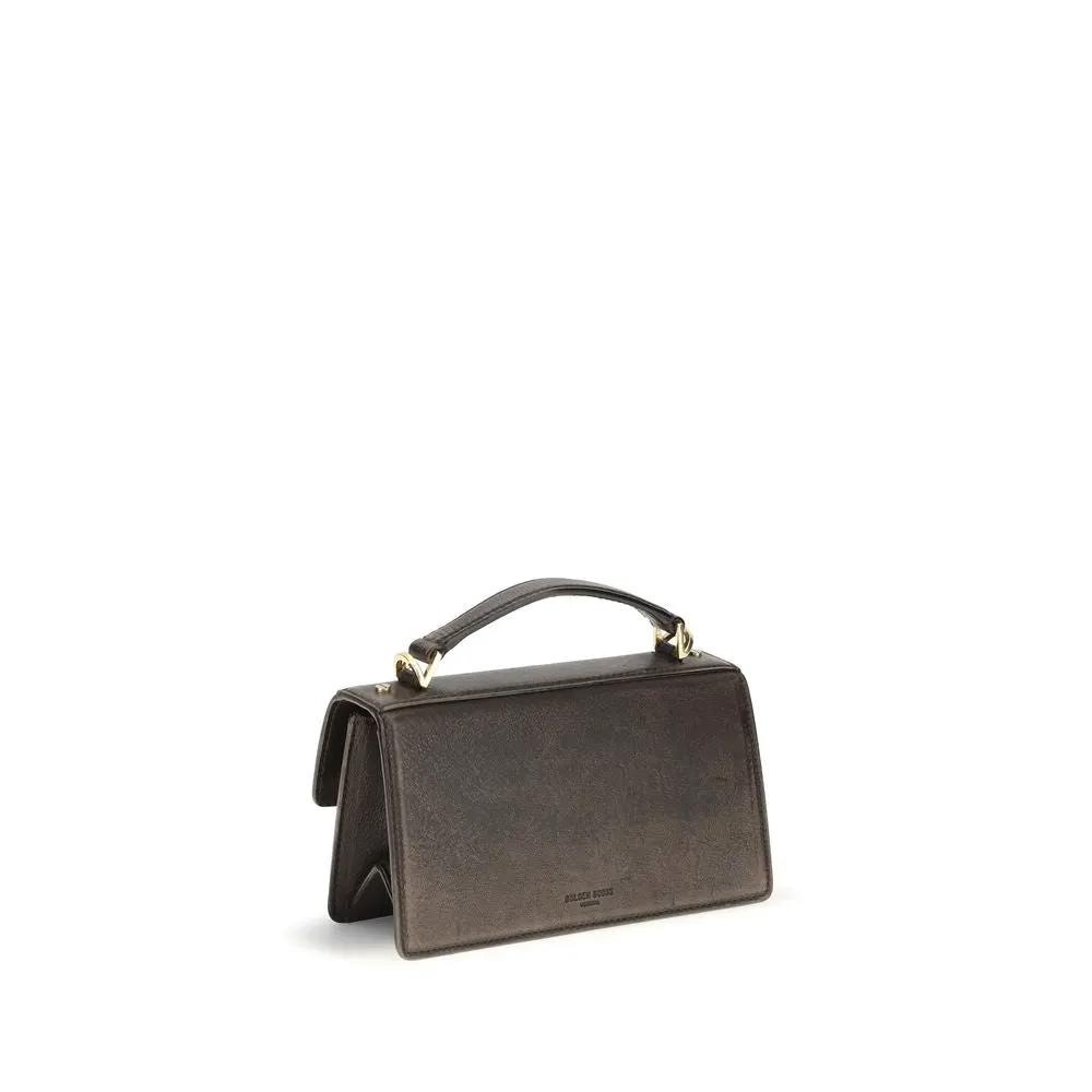 Golden Goose Sample Sale | Golden Goose Brown Calf Leather Bos Taurus Handbag - | Designer outlet