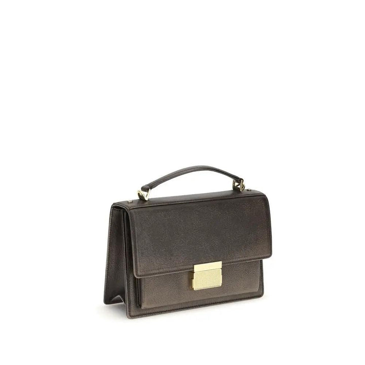 Golden Goose Sample Sale | Golden Goose Brown Calf Leather Bos Taurus Handbag - | Designer outlet