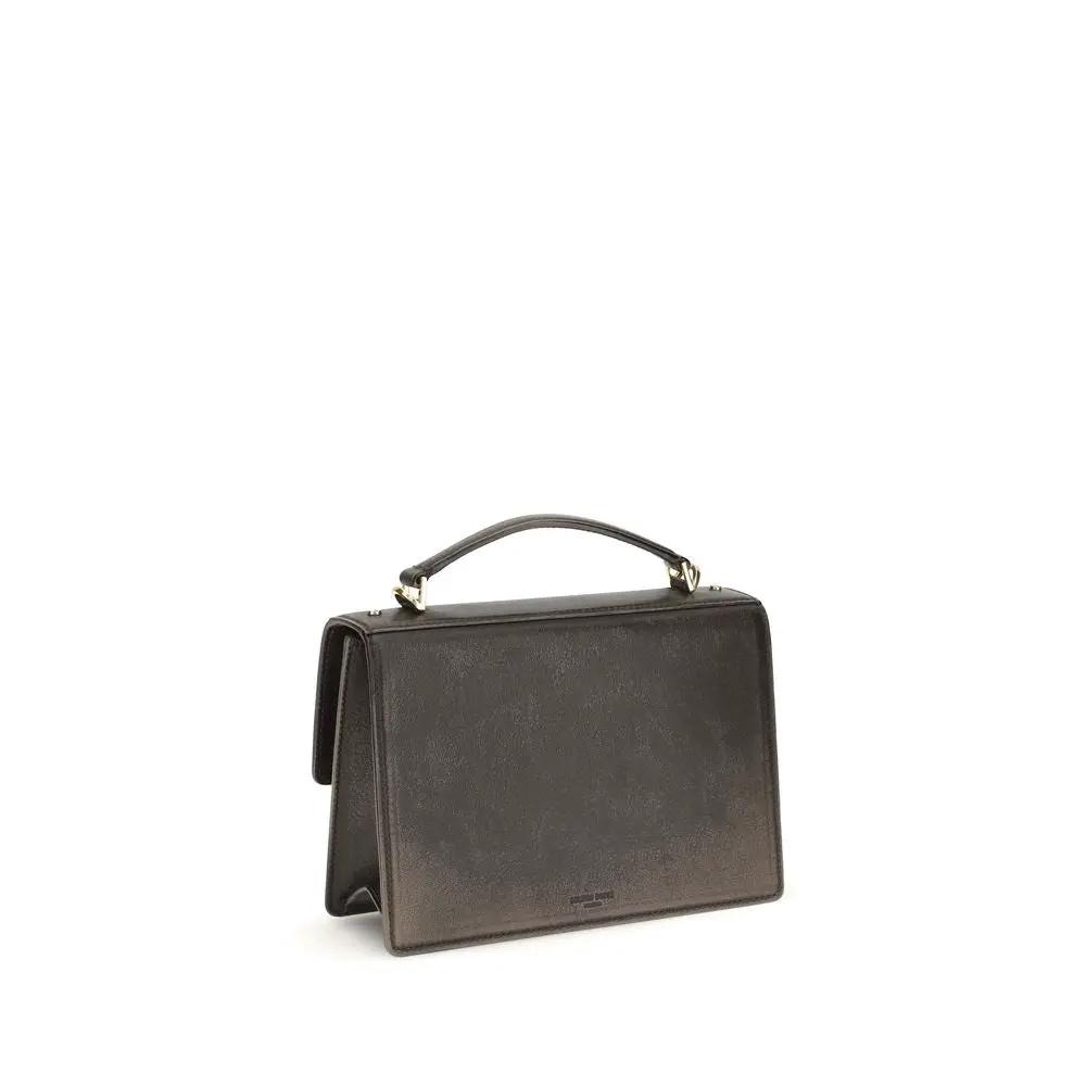 Golden Goose Sample Sale | Golden Goose Brown Calf Leather Bos Taurus Handbag - | Designer outlet