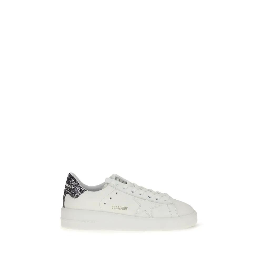 Golden Goose Sample Sale | Golden Goose White Calf Leather Bos Taurus Low Top Sneakers - | Designer outlet