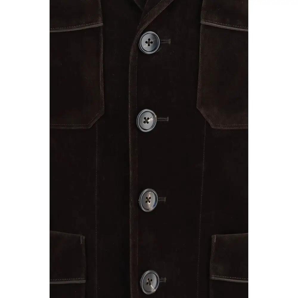 Tom Ford Sample Sale | Tom Ford Brown Cotton Blazer - | Designer outlet