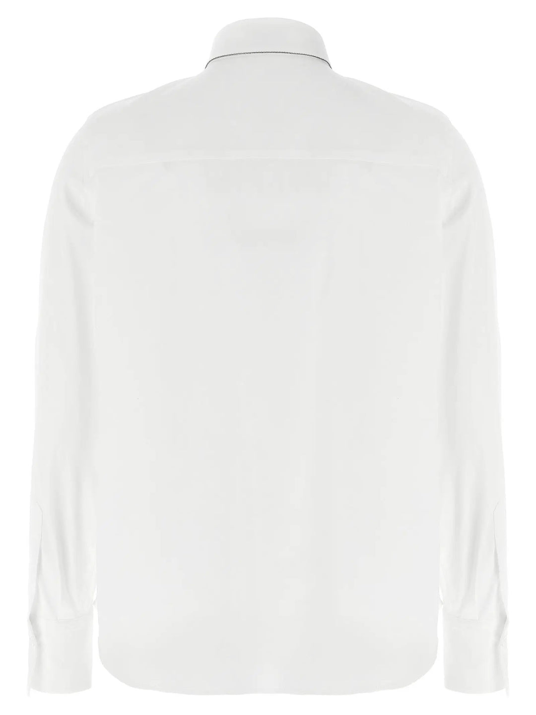 Brunello Cucinelli White Cotton Blouse